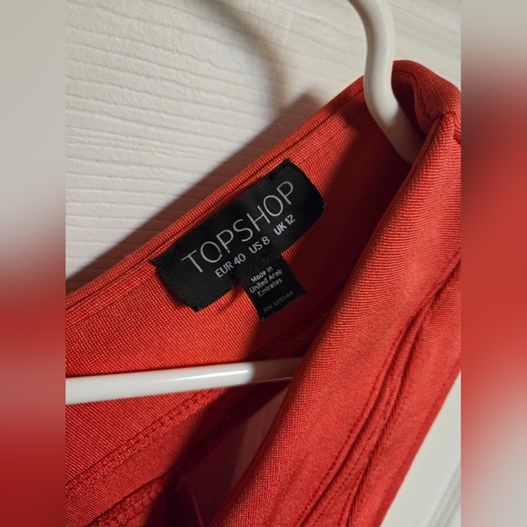 Pink topshop short dress size 8 - Picture 2 of 2